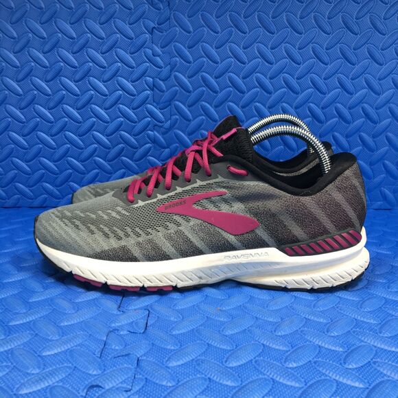 Brooks Ravenna 10 Womens Running Walking Shoes Gray Athletic Sneakers Size 9.5B - Picture 3 of 11